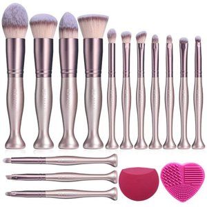 Makeup Brushes StandUp Premium Synthetic Foundation Powder Concealers EyeShadows